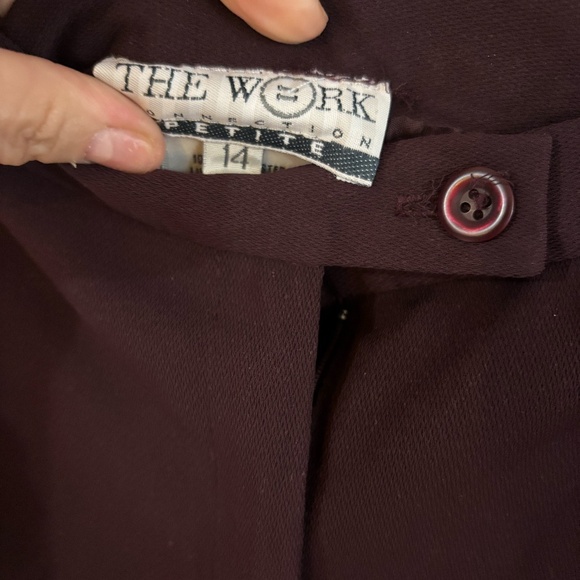 vintage brown widish leg pants nWT * accepting offers - Picture 5 of 9